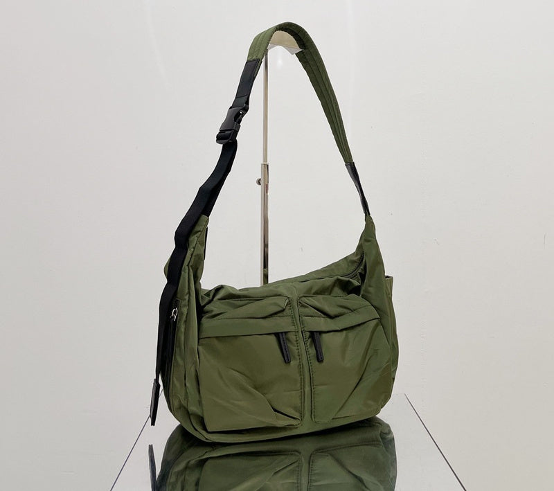 nylon crossbody bag, view 9 - MRSLM