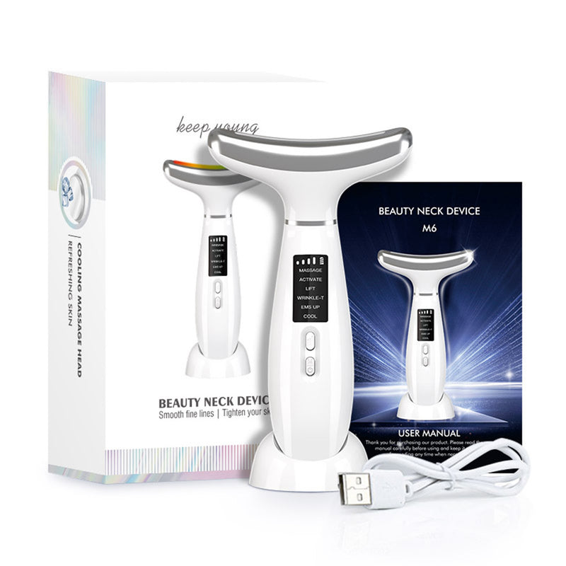 ice compress color light neck beauty device, view 3 - MRSLM