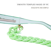 oversized steampunk shield sunglasses, view 13 - MRSLM