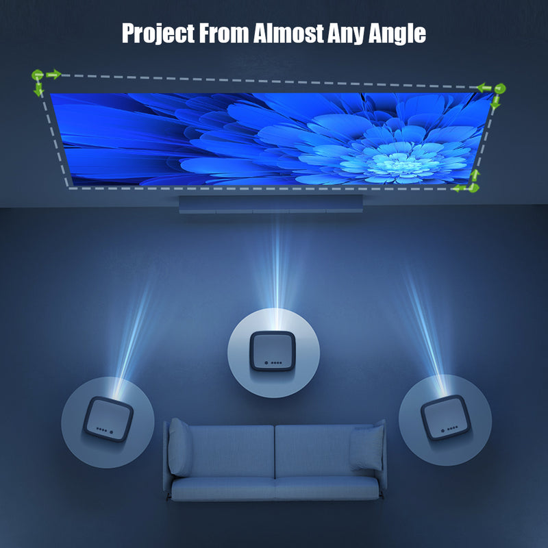 1080p projector with auto focus, view 7 - MRSLM
