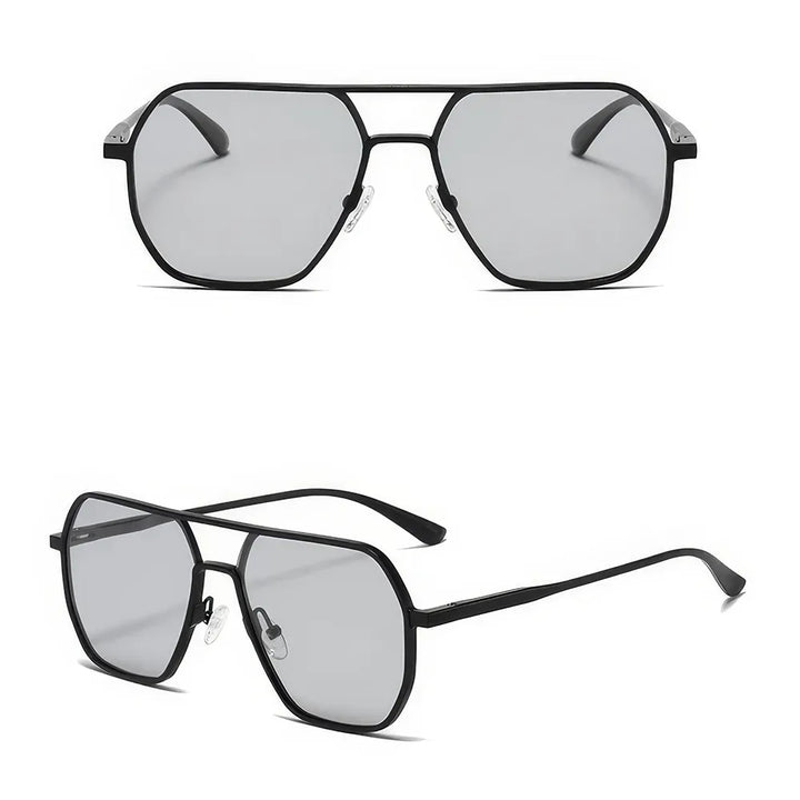 Luxury Metal Photochromic Sunglasses