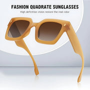retro square frame cat eye sunglasses, view 10 - MRSLM