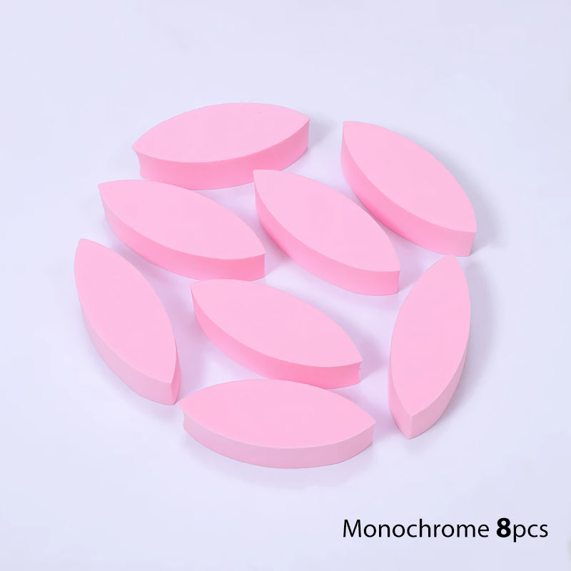 reusable eyelash practice sponges, view 2 - MRSLM