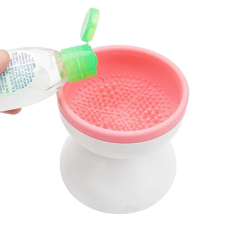 usb electric makeup brush cleaner and dryer, view 3 - MRSLM