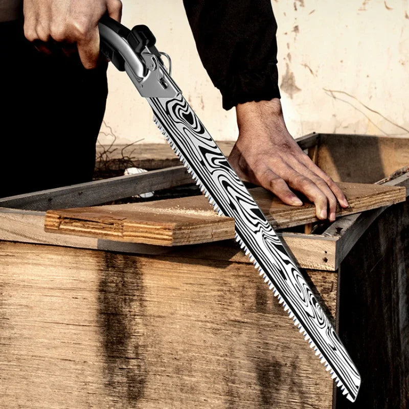 Versatile hand saw for woodworking, view 4 - MRSLM