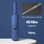 Foldable automatic windproof umbrella, view 5 - MRSLM