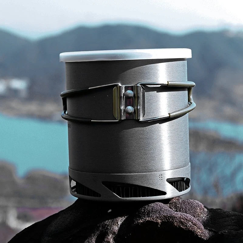 1L heat exchanger camping pot, view 4 - MRSLM