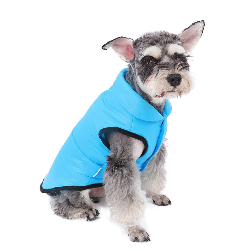 cozy winter dog jacket, view 5 - MRSLM