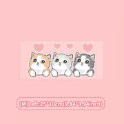 Cute cartoon cat car stickers, view 4 - MRSLM