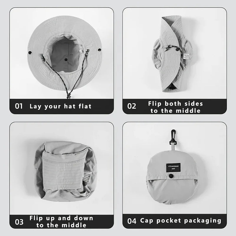 waterproof bucket hat, view 13 - MRSLM
