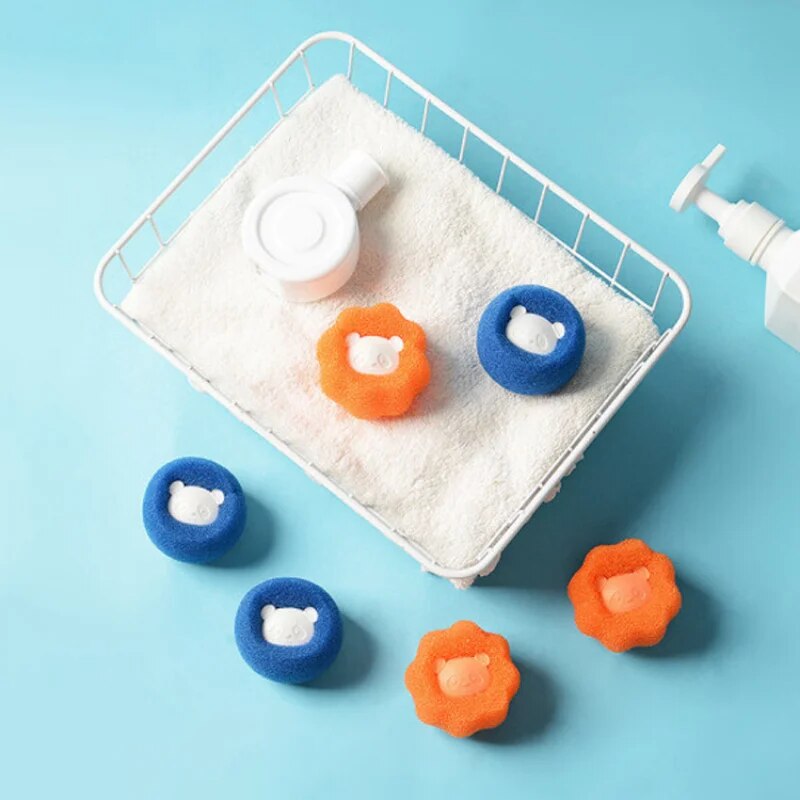 pet hair remover laundry ball kit, view 5 - MRSLM
