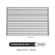 stainless steel sink draining rack, view 5 - MRSLM