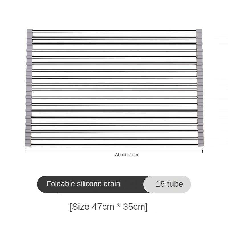 stainless steel sink draining rack, view 5 - MRSLM