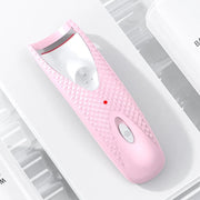portable electric heated eyelash curler, view 2 - MRSLM