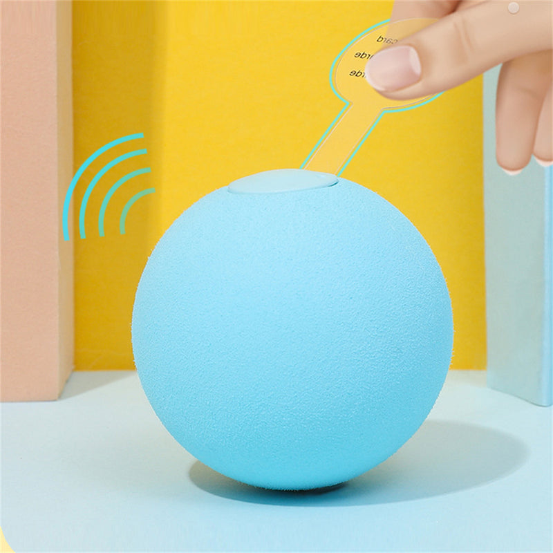 interactive squeak and sound catnip toy ball, view 14 - MRSLM