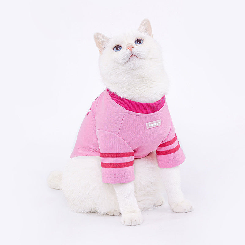 pink dog sweatshirt, view 5 - MRSLM