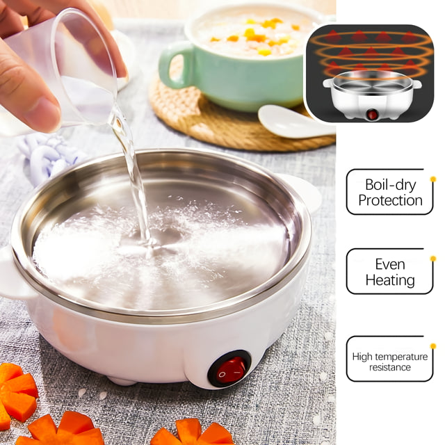 double layer electric egg cooker, view 6 - MRSLM