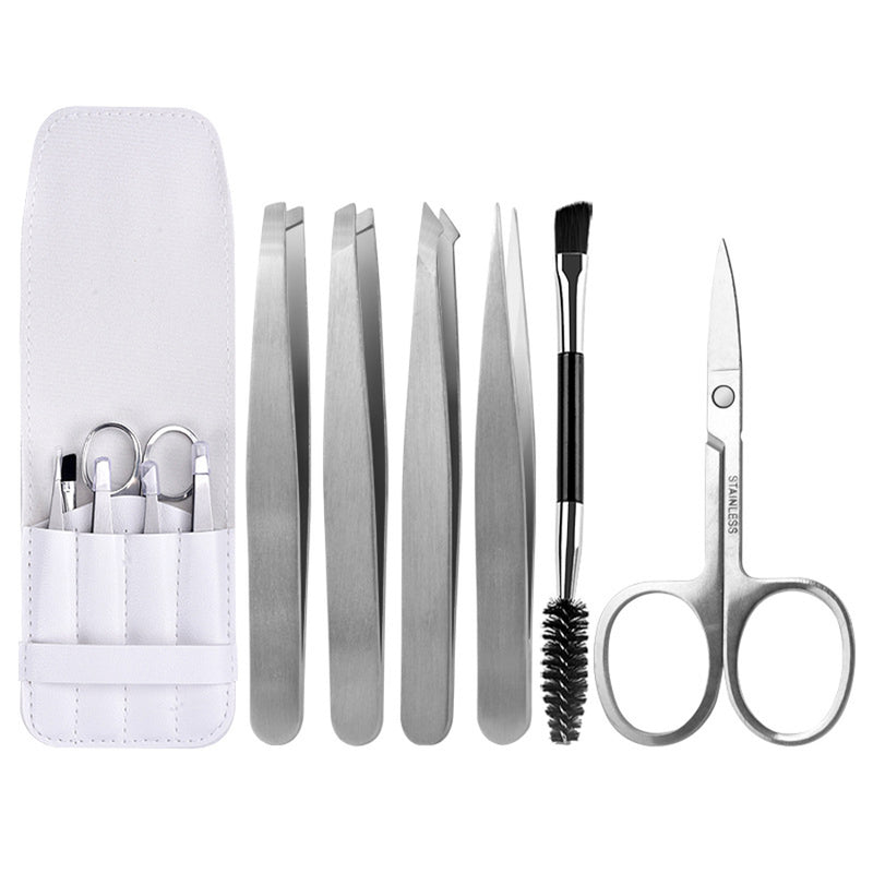 6-piece eyebrow tweezer set - MRSLM