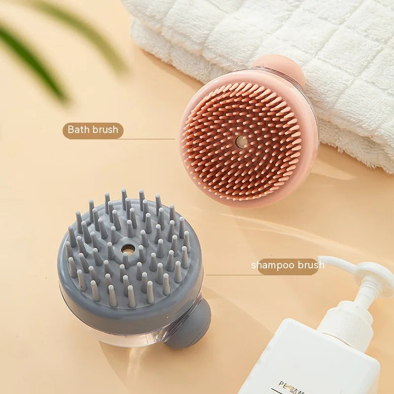 pet bath and massage brush, view 9 - MRSLM