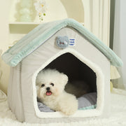 foldable pet house with sleep mat - MRSLM