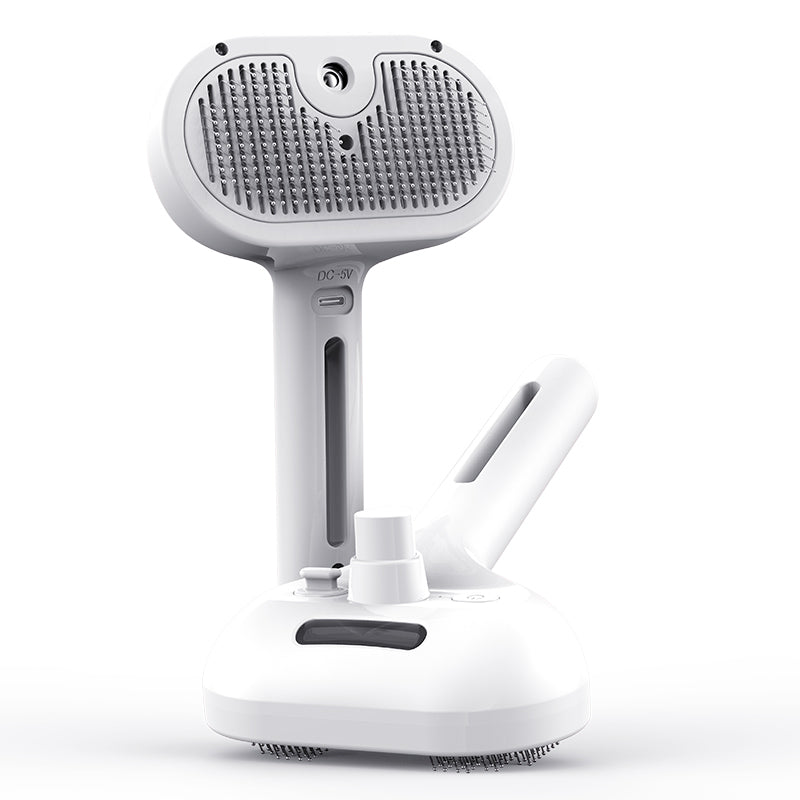 automatic pet hair straightening comb, view 2 - MRSLM