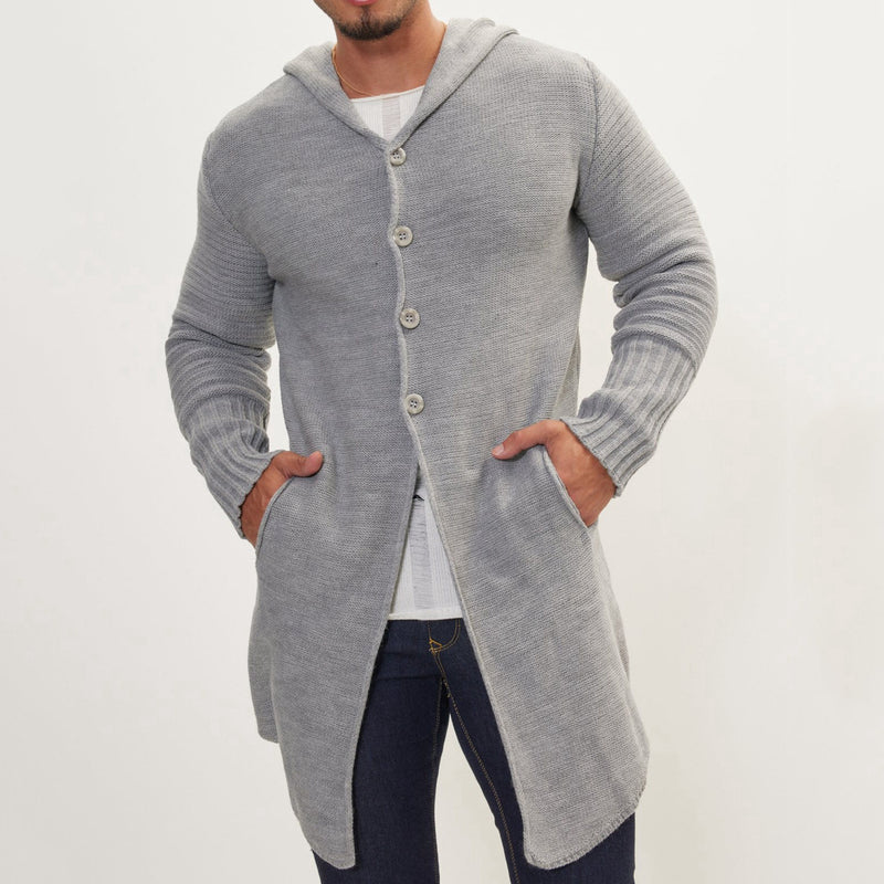 mid-length pocket cardigan sweater coat - MRSLM