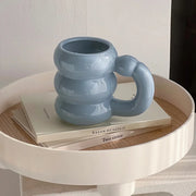 ceramic bubble coffee cup, view 2 - MRSLM