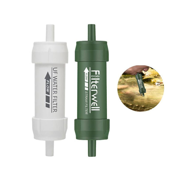 Compact Outdoor Water Filter Straw for Safe Drinking Anywhere