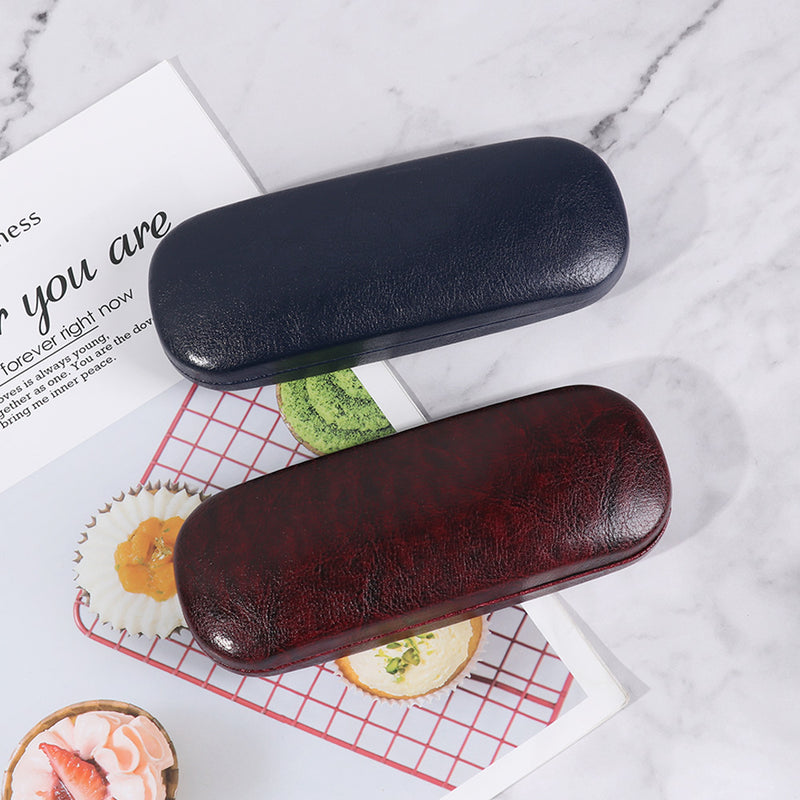 PU leather spectacle case, view 9 - MRSLM
