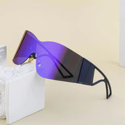 oversized rimless sunglasses, view 10 - MRSLM