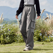women's wide leg summer pants, view 6 - MRSLM