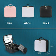 LED cosmetic case with mirror, view 9 - MRSLM