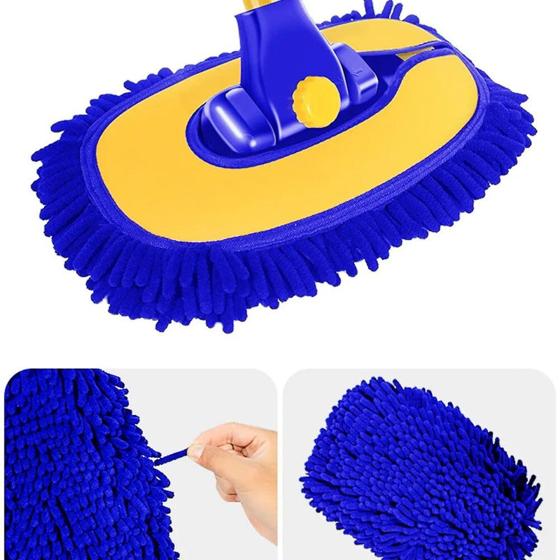 telescopic car cleaning brush, view 5 - MRSLM