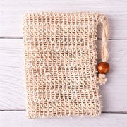 sisal soap saver pouch, view 3 - MRSLM
