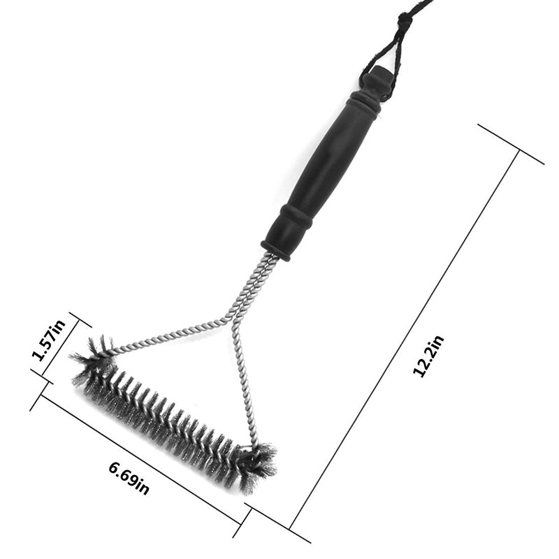 bbq grill cleaning brush, view 6 - MRSLM