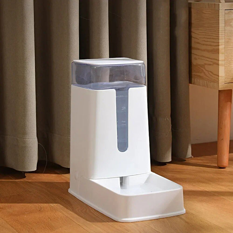 automatic pet feeder and water dispenser, view 3 - MRSLM