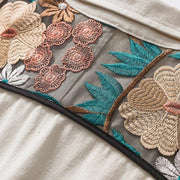 embroidered patchwork denim jacket, view 9 - MRSLM