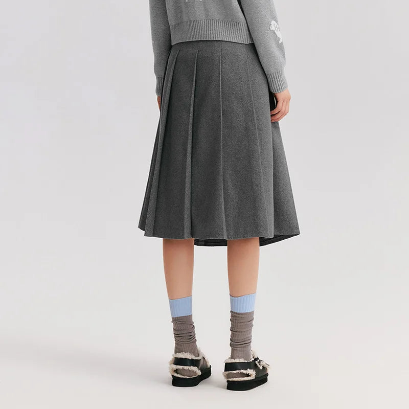 Women's pleated skirt, view 8 - MRSLM
