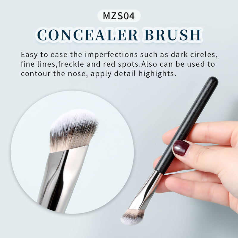 angled liquid foundation brush, view 8 - MRSLM