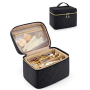 Foldable travel makeup bag with removable insert, view 3 - MRSLM