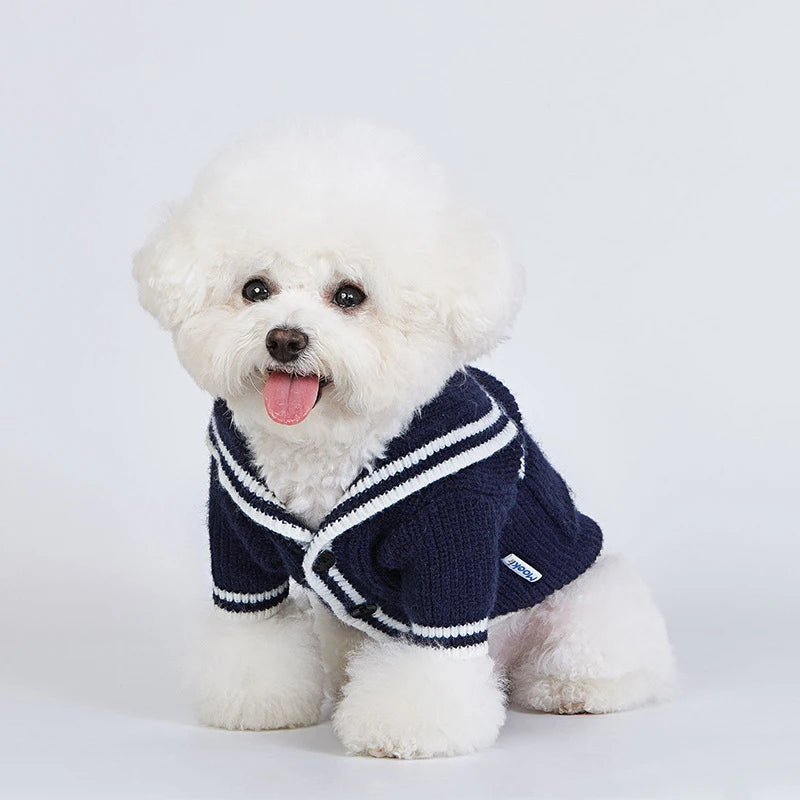 dog cardigan, view 4 - MRSLM