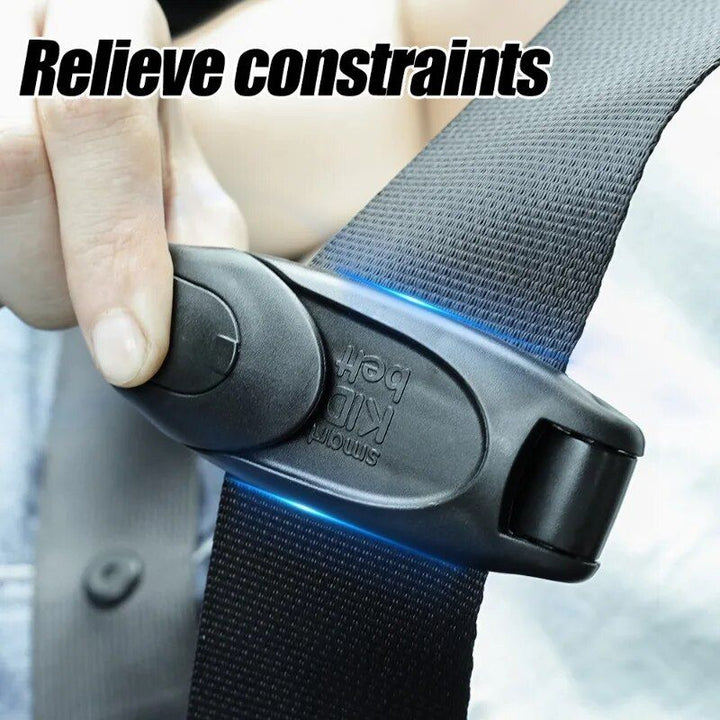 Comfort Car Seat Belt Adjuster Clip – Safe & Cozy Ride for Everyone