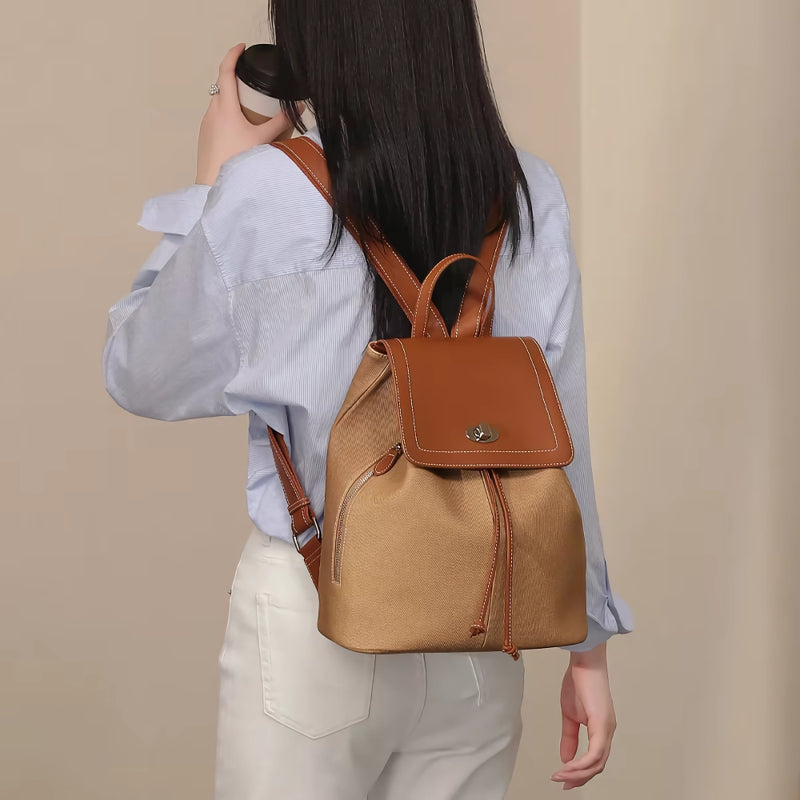 mini aesthetic fashion backpack, view 5 - MRSLM