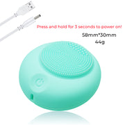 USB facial cleansing brush, view 2 - MRSLM