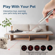 USB rechargeable laser cat toy, view 3 - MRSLM