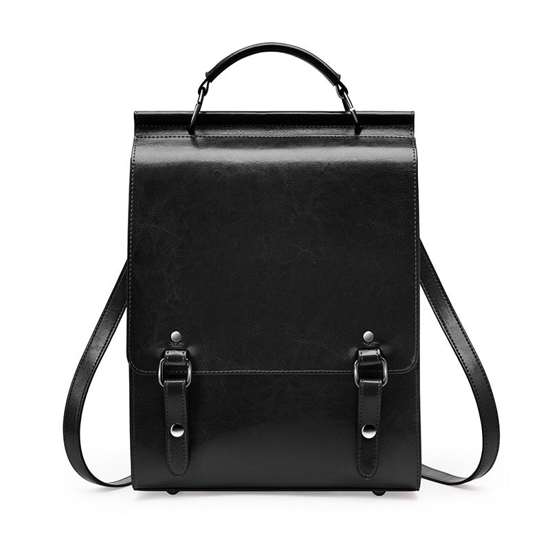 leather backpack, view 2 - MRSLM