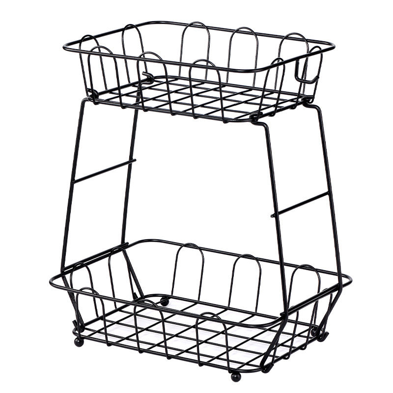 iron snack fruit storage basket, view 5 - MRSLM