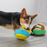 bite-resistant interactive dog chew toy, view 5 - MRSLM