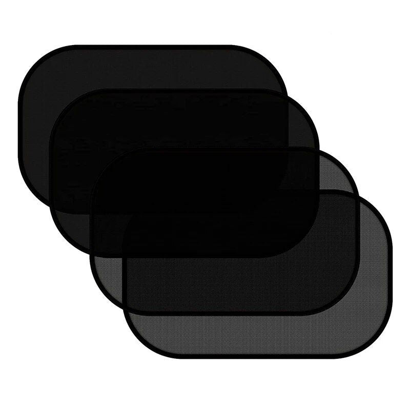 compact mesh car windscreen sunshade, view 3 - MRSLM
