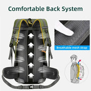 50L waterproof hiking backpack, view 12 - MRSLM